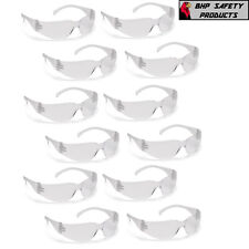 144 Pair Lot Protective Safety Glasses Clear Lens Work Uv Ansi Z87