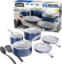 Granite Stone 10 Piece Cookware Set Pots And Pans Set With Ultra Nonstick