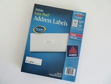 Avery White Easy Peel Address Labels 51608160 Laserinkjet 1 X 2-58 Open Box
