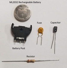 Sega Dreamcast Pcb Controller Board Port Fix Repair Kit Lot With Proper Battery