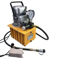 7l Hydraulic Electric Pump Solenoid Pedal Hydraulic Power Pack 10000psi 750w