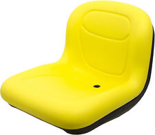 Milsco Xb150 Yellow Vinyl Seat 15.5 Tall With Multiple Mounting