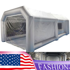 20x10x8ft Inflatable Spray Booth Paint Tent Mobile Portable Workstation Cabin