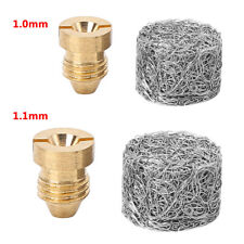 Us Universal 1.0mm1.1mm Brass Thread Foam Cannon Orifice Nozzle Tips Foam Maker
