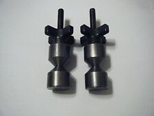 Davis 1 14-two Hole Pins- Carbon Steel- 38-16- Quick Acting Knobs.