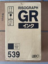 Risograph S539 Black High Yield Ink Cartridge 2pack Model Rsgs539