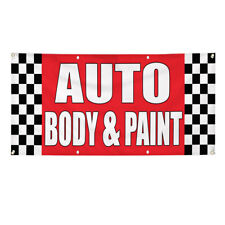 Vinyl Banner Multiple Sizes Auto Body Paint Auto Body Shop Car Repair A