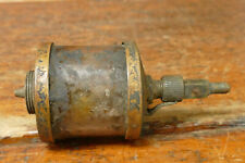 Antique Essex Brass Corp Hit N Miss Engine Brass Glass Oiler - Lubricator Oiler