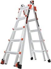Little Giant Ladders Velocity With Wheels M22 22 Ft Multi-position Ladder A