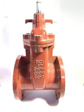 6-inch Sci Ductile Iron Flanged 8-bolt 250 Cwp Awwa C515 Seated Gate Valve