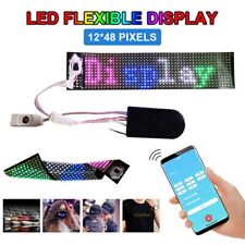 Led Display Programmable Message Sign Moving Scrolling Lighting Board Bluetooth