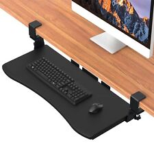 Letianpai Keyboard Tray Under Deskpull Out Keyboard Mouse Tray With Heavy-...