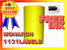 Fluorescent Yellow Labels For Monarch 1131 Pricing Gun 1 Sleeve8rolls