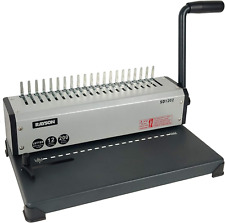 Sd1202 Comb Binding Machine 19 Holes Max Punching Letter Size With Comb Set B