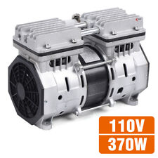 High Pressure Oilless Piston Compressor Pump 370w Oil-free Vacuum Pump 3.5cfm