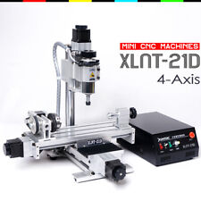 2023 4 Axis Mini Cnc Machine Xc21d Cnc Engraving Milling Machine With Ballscrew