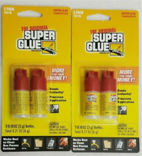New Lot Of 2x Multi Use Super Glue The Original 2 Pack - Usa Seller 4x Units