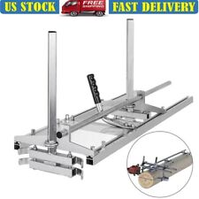 Chain Saw Mill Log Planking Lumber Cutting 14 - 36 Chainsaw Guide Bar Portable