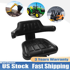 Black Tractor Excavator Seat For Ford 2000 2600 2610 3000 4000 3600 4600 3910