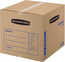 Bankers Box Smoothmove Basic Moving Boxes Medium 18 X 18 X 16 Inches 10 Pack
