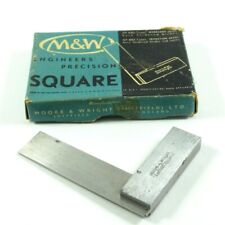 Moore Wright Sheffield Mw Engineers Precision Square No. 400 2 Vintage