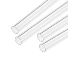 4pcs Acrylic Pipe Clear Rigid Tube 10mm Id 12mm Od 14 For Lamps And Lanterns