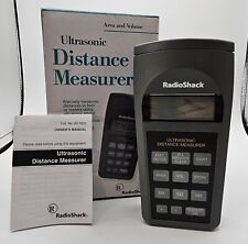 Distance Measurer Radio Shack Ultrasonic Feet Or Meters Volume Area