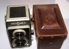 Very Rare French 6x6 Sem Semflex Tlr Camera Som Berthiot Anastigmat 4.575 Lens