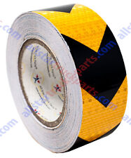 Yellow Arrow Reflective Tape 2 Hazard Warning Reflective Conspicuity Safety
