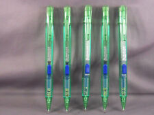Pentel Pd107rd 0.7mm Automatic Pencil Transparent-green--lot Of 5--new