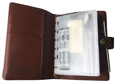 Storage Cc Pouch Fits Louis Vuitton Pm Small Agenda Organizer Paper Pen Insert
