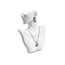 Mannequin Jewelry Stand Head Bust Display Necklace Earring Holder Rack Organizer