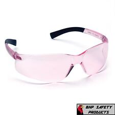 Pyramex Mini Ztek Pink Lens Size Small Safety Glasses S2517sn Women Kids Z87
