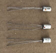 Asmgec Oc72 Mullardphilips Ac128 Pnp Transistors Selected Set For Buzzaround
