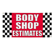 Vinyl Banner Multiple Sizes Body Shop Estimates Advertising Printing A Outdoor