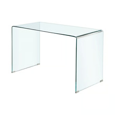 Coaster Furniture Caraway Contemporary Clear Glass Writing Desk 801581