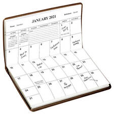 2 Year Planner Calendar Refill - Pocket Sized Calendar Insert - Ideal For Purses