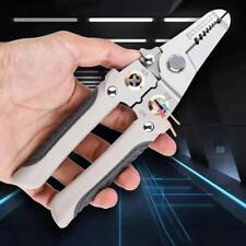 Wire Stripper Pliers Multifunctional Electric Cable Stripper Crimper Cutter Tool