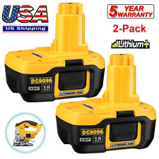 2pack 18 Volt For Dewalt Xrp Li-ion Battery Dc9096-2 Dc9098 Dc9099 Dw9096 Dc9182