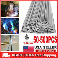 500pc Easy Melt Aluminum Solution Welding Flux-cored Rods Wire Brazing Rod 1.6mm
