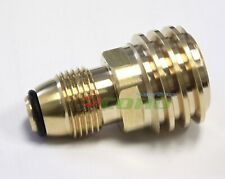 Converts Propane Lp Tank Pol Service Valve To Qcc Type 1 Outlet Brass Adapter