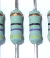 2 Pcs 27 Ohm 1w Wire Wound Power Resistors With Flameproof Coating