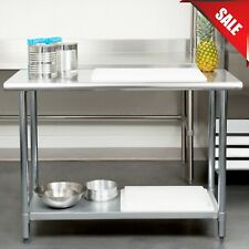 Commercial Kitchen 24 X 48 Stainless Steel Work Food Prep Table Nsf Counter