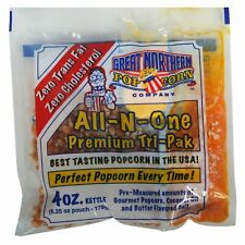 Great Northern Popcorn 4 Ounce Premium Popcorn Portion Packs Case Of 12