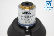Zeiss Plan-neofluar 63x1.25 Oil Microscope Objective 44 04 60 Unit 7