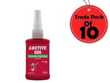 Brand New Trade Pack Of 10 Loctite 609 50 Ml Medium Strength Green Retaining Com