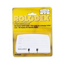 Rolodex Corporation Products - Card Refills For Petite Card Files 2-14x4 1