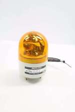 Patlite Ru-24ac Amber Revolving Warning Light 24v-ac
