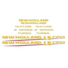 New Holland Ls170 Skid Steer Decal Kit For Your Loader Ls 170