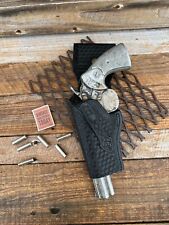 Tex Shoemaker Basketweave Swivel Revolver Holster For Python Walking Dead Type